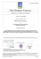 DNV approval LAS Certificate